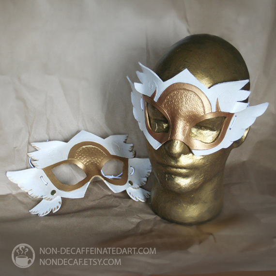 Photo of two Winged Valkyrie Masks