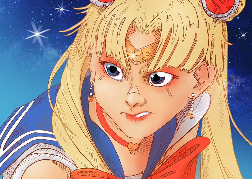 Sailor Moon Redraw Challenge and&nbsp;More